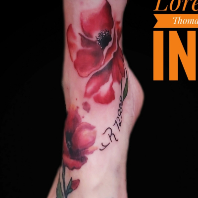 Poppy Tattoo by Loretta Thomason